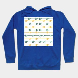 Horizontal Arrows Hoodie